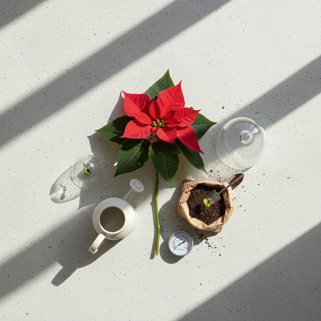 Ekspertnõuanded, kuidas toimub jõulutähe hooldamine ja mis tagab taime pika õitsemise