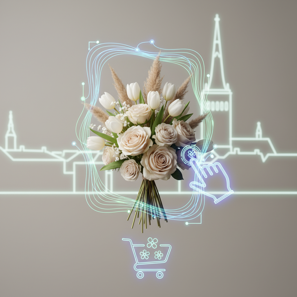 Kuidas lillede tellimine Tallinnas muutub üha populaarsemaks ja mugavamaks