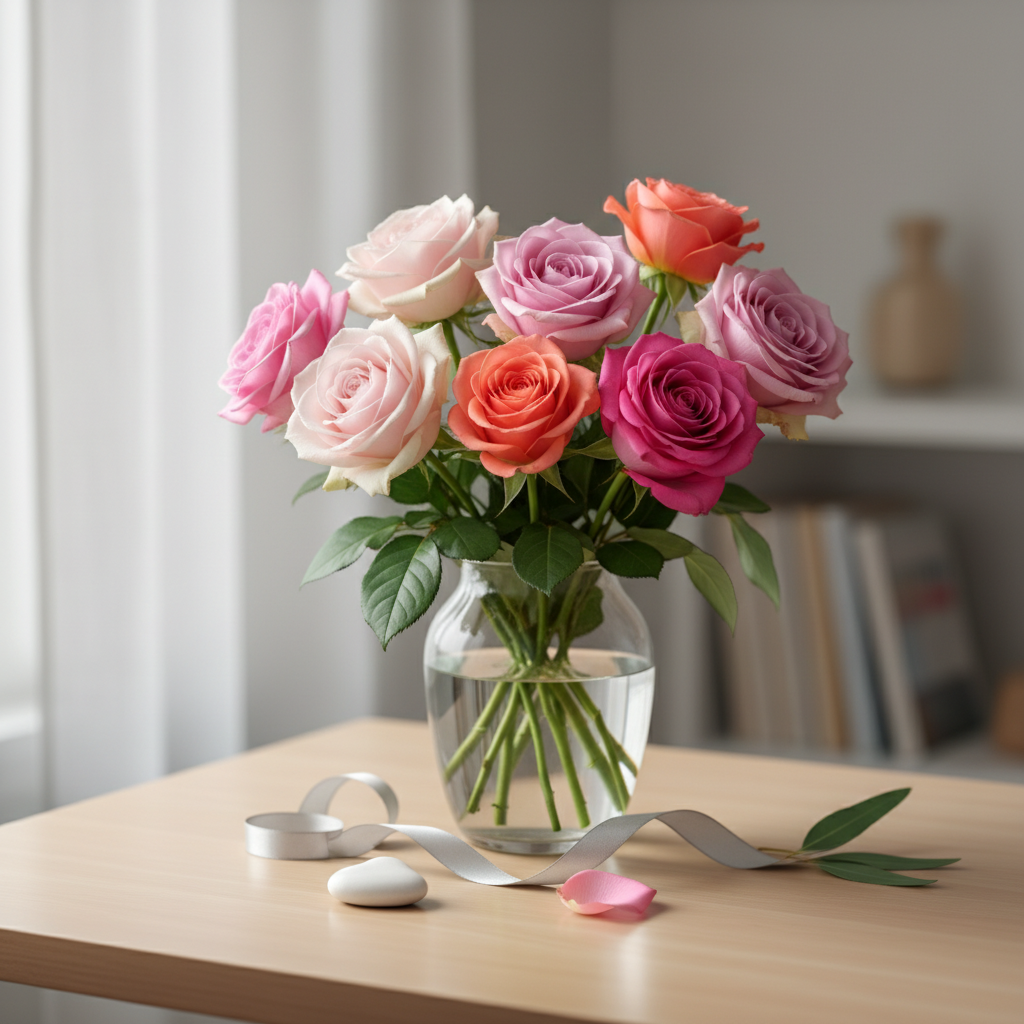 Mida sümboliseerivad roosad roosid ja millal neid kinkida?