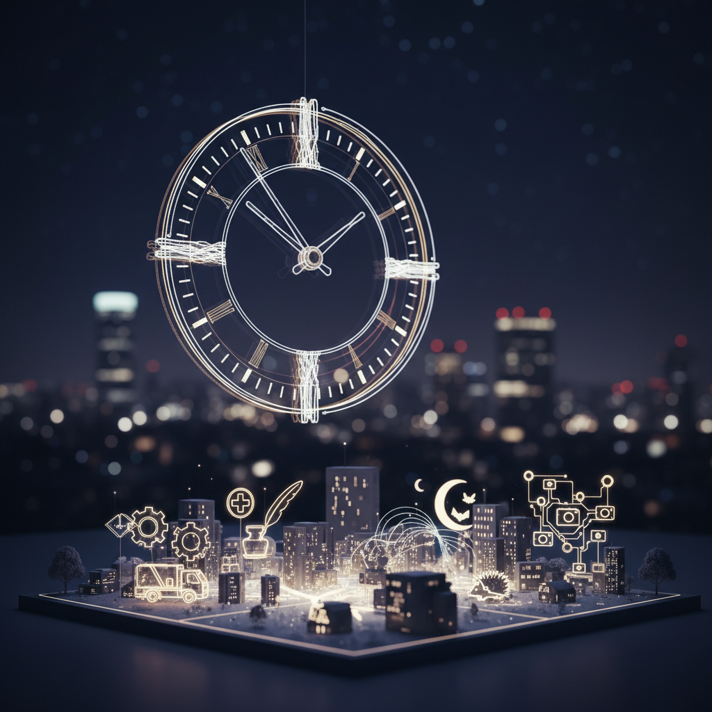 Mis tegelikult juhtub öös, kui linn uinub?