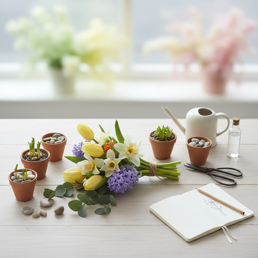 Rakvere lillepood toob kevadise värvi ja lõhna linna südamesse