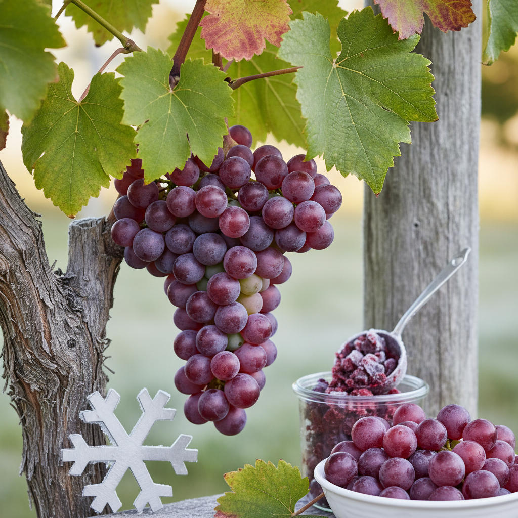 Somerset Seedless viinamarjad pakuvad magusat maitset ja head külmakindlust