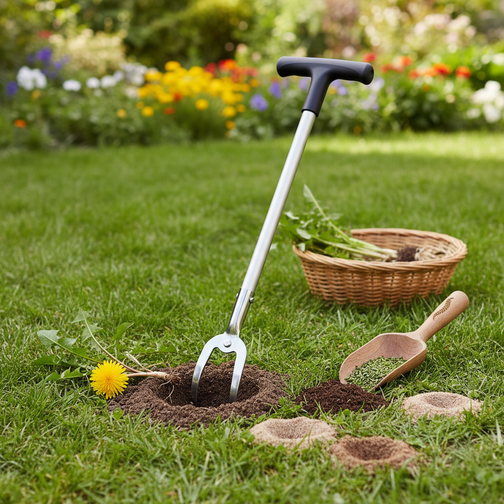 Aed korda ilma seljavaluta: vali õige võililleeemaldaja