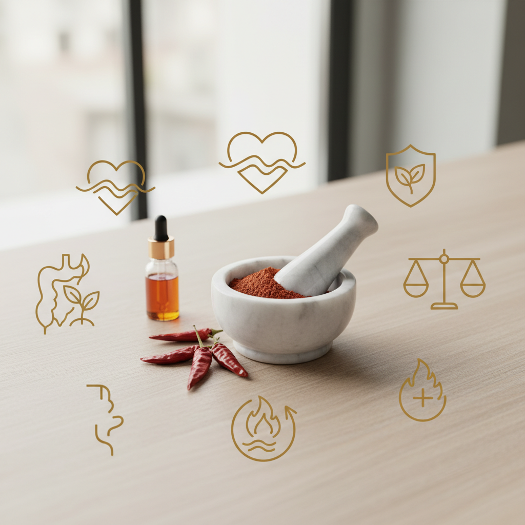 Kajenni pipar: 5 üllatavat põhjust selle tarbimiseks