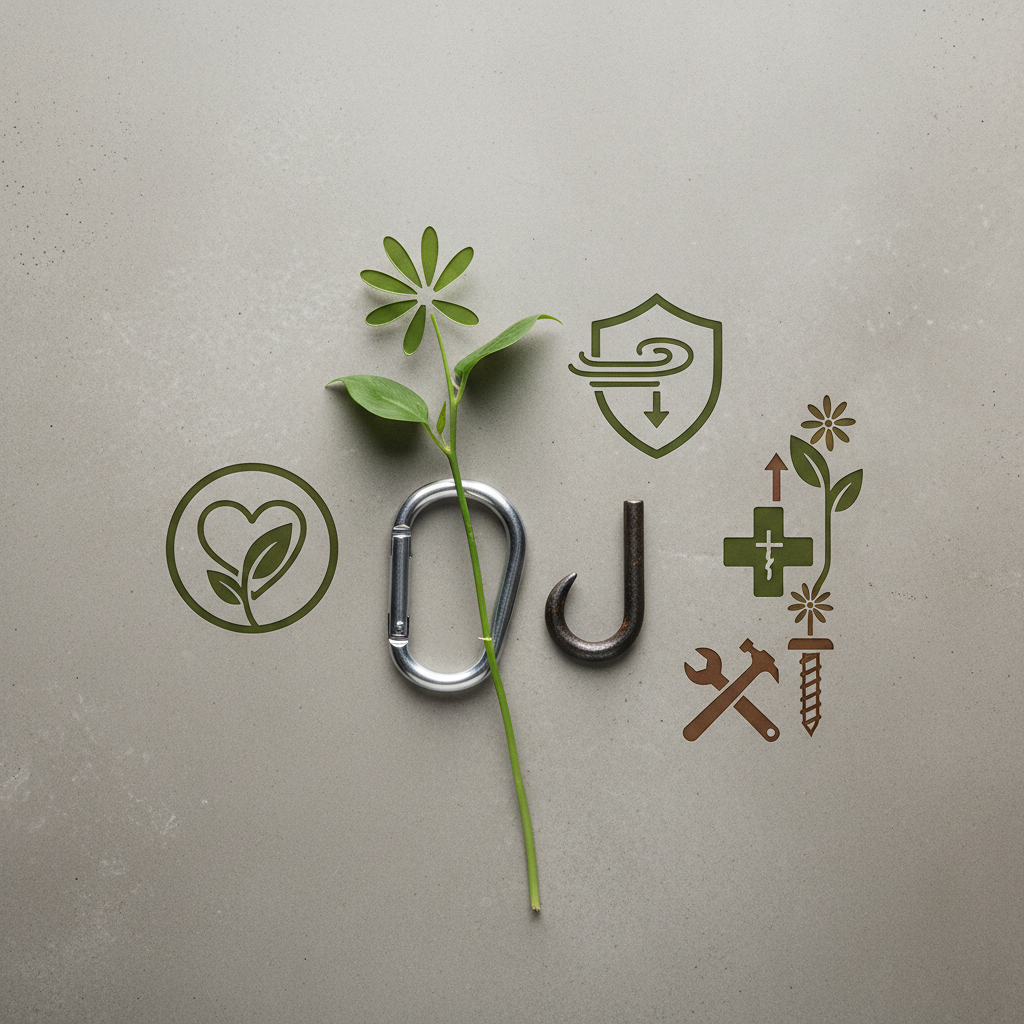 Kuidas valida ampli riputuskonks, mis peab vastu tormile?