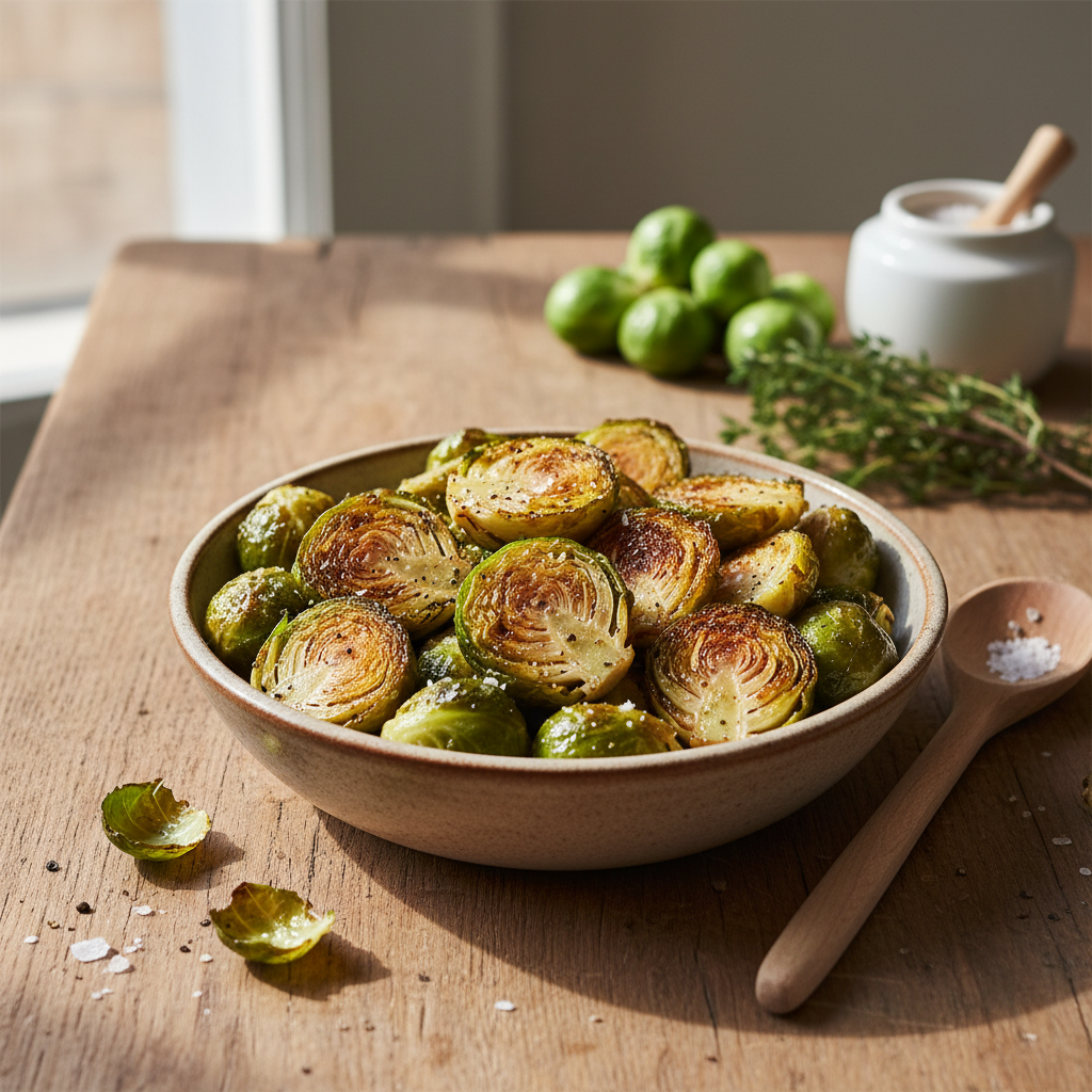 Lihtne nipp: nii valmivad ahjus krõbedad Brüsseli kapsad
