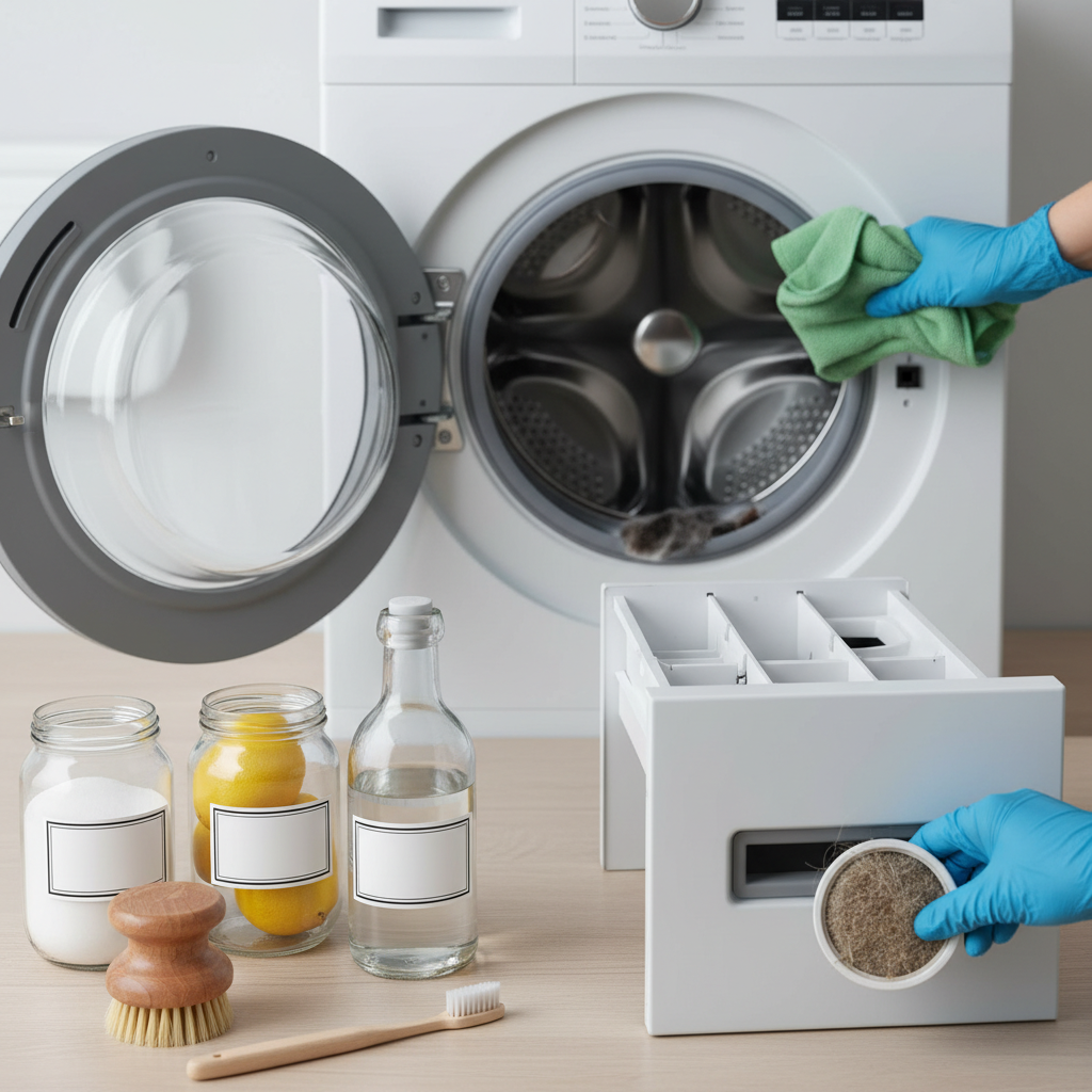 Pesumasin haiseb? Nipid, kuidas masin taas värskeks saada