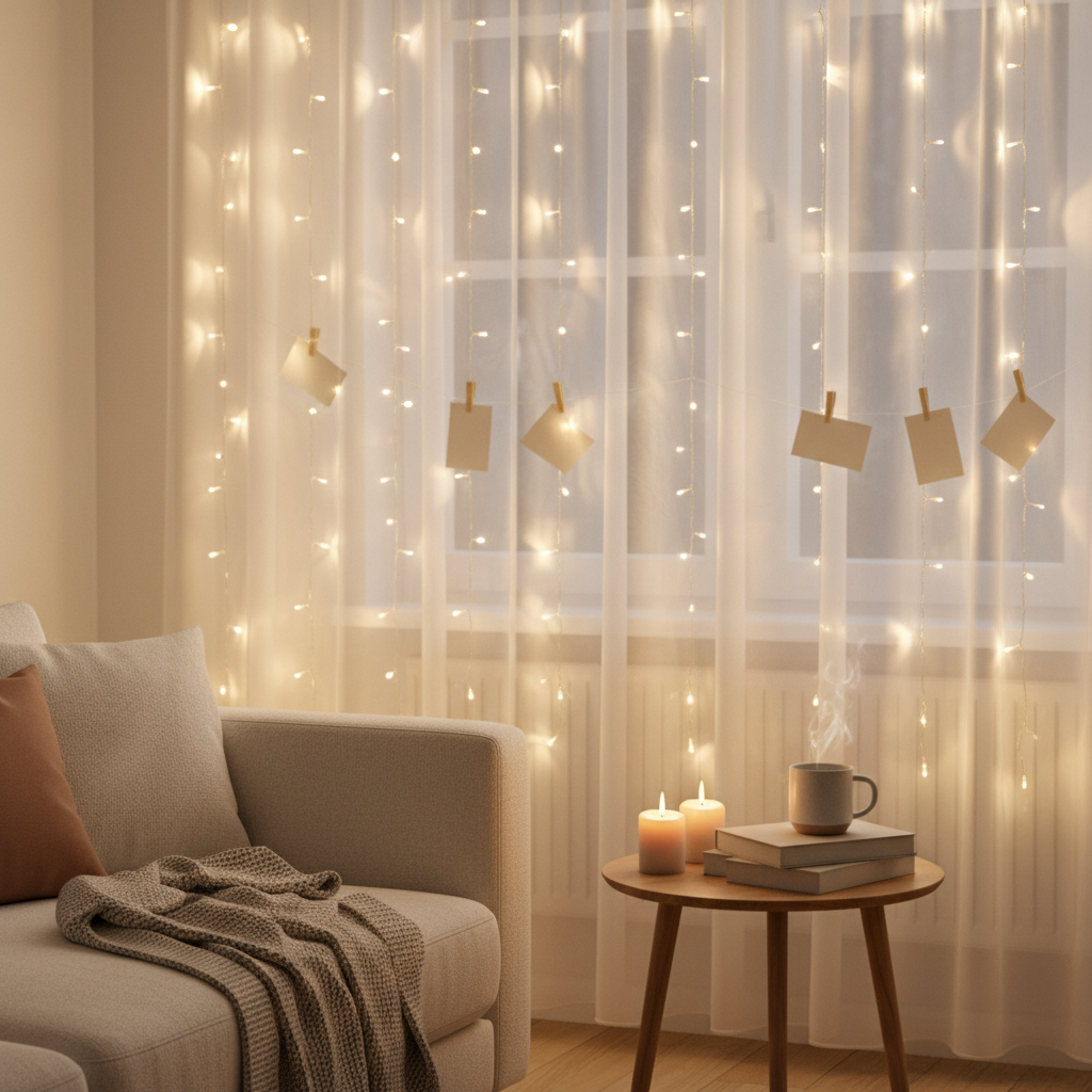 Valguskardinad tuppa: Kuidas luua hubane pühademeeleolu?