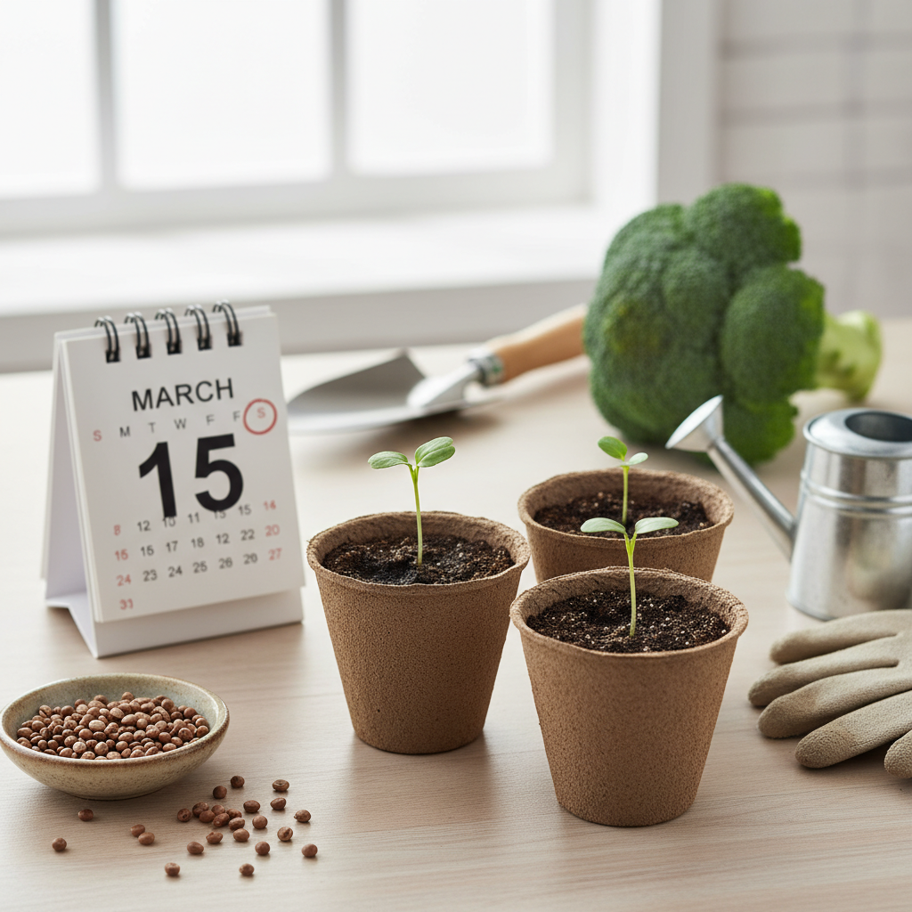 Brokoli külv märtsis: nipid rikkaliku saagi tagamiseks