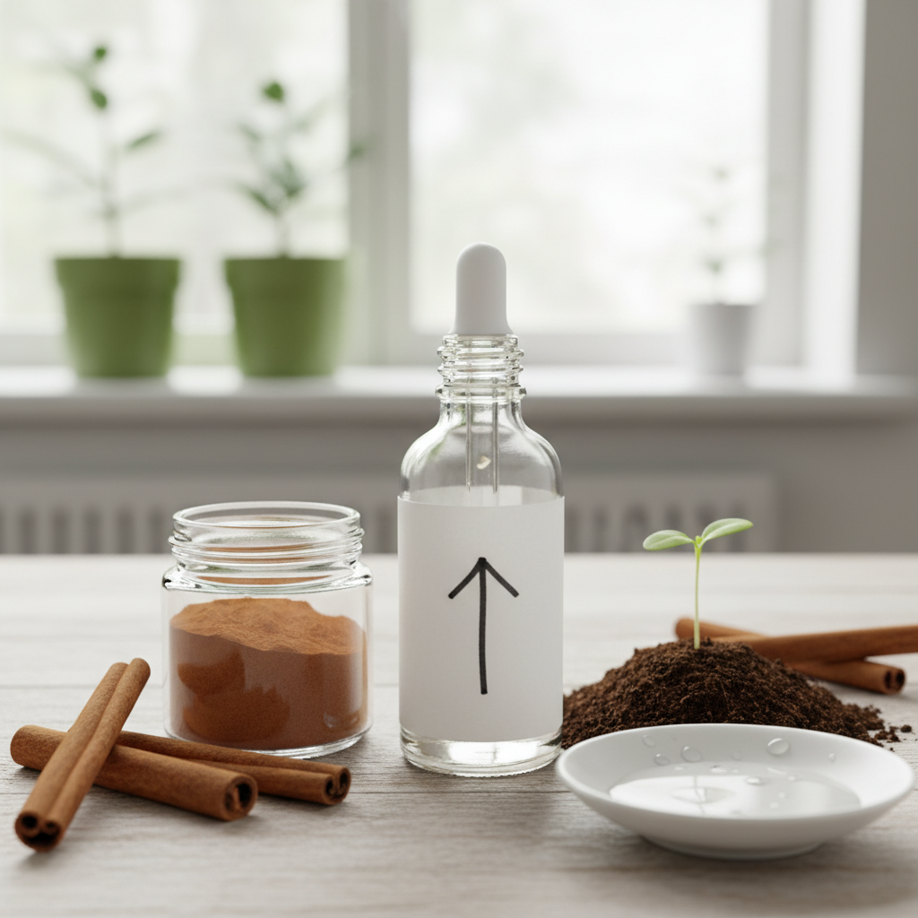 Kaneel ja vesinikperoksiid: kas neist on idanemisel abi?