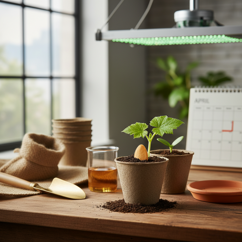 Kõrvitsa ettekülv aprillis: nipp suurte viljade saamiseks