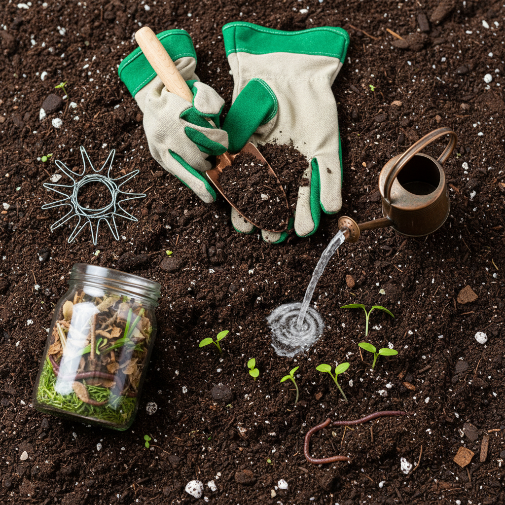 Kuidas kevadel kompostiga saaki turgutada? Aedniku nipid