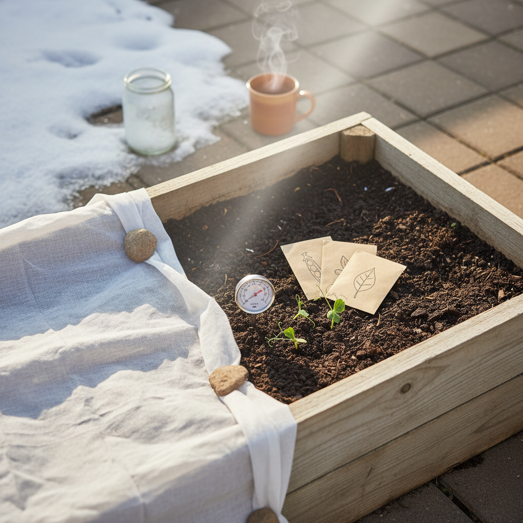 Külvamine aprillis: kas muld on juba piisavalt soe?