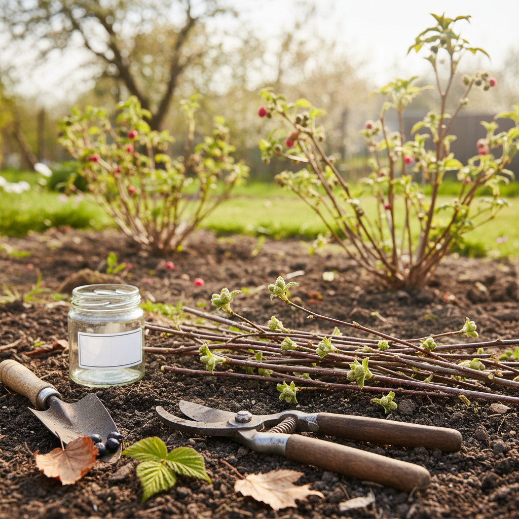 Marjapõõsaste lõikus aprillis: nii tagad suveks suure saagi