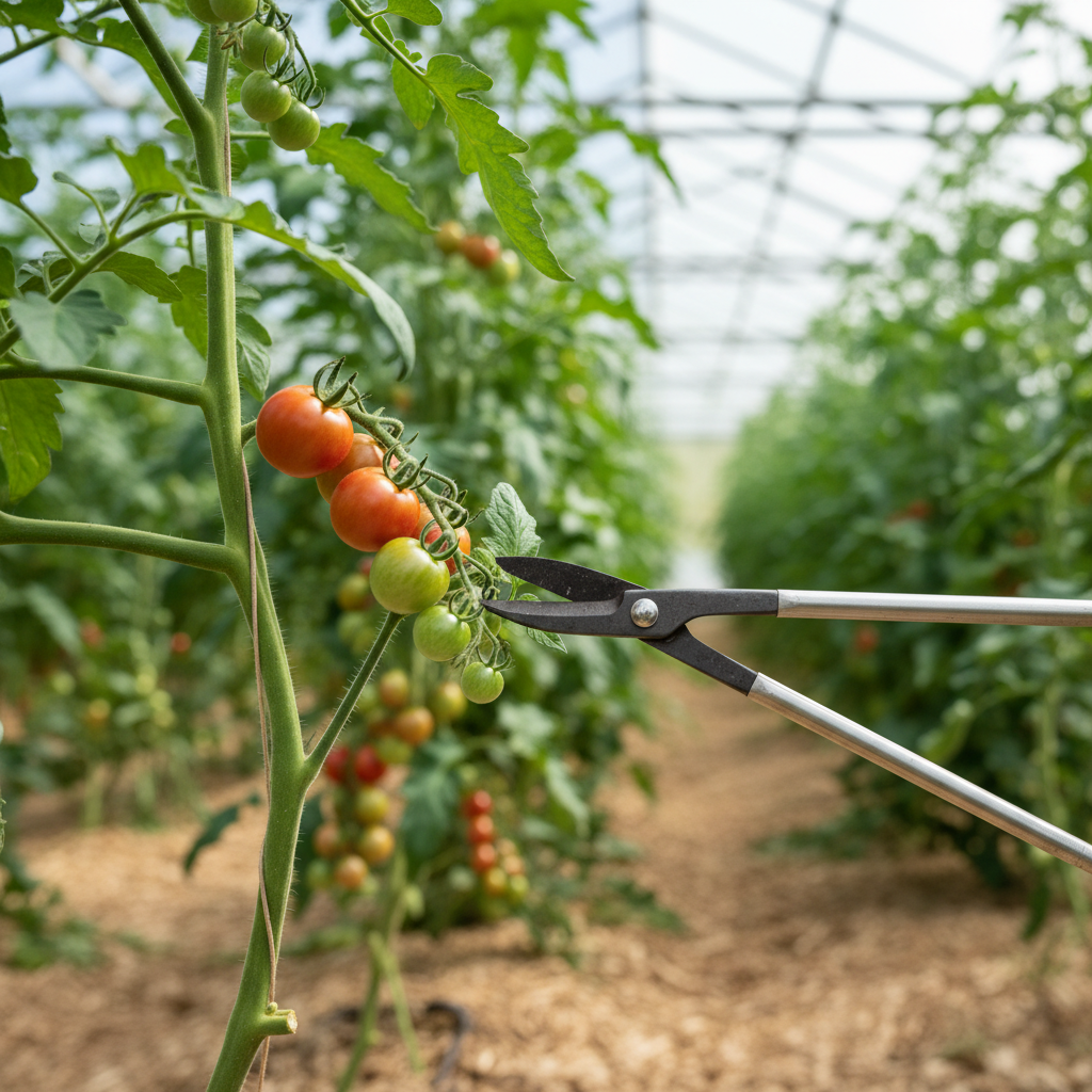 Millal alustada tomati külgvõrsete näpistamist?