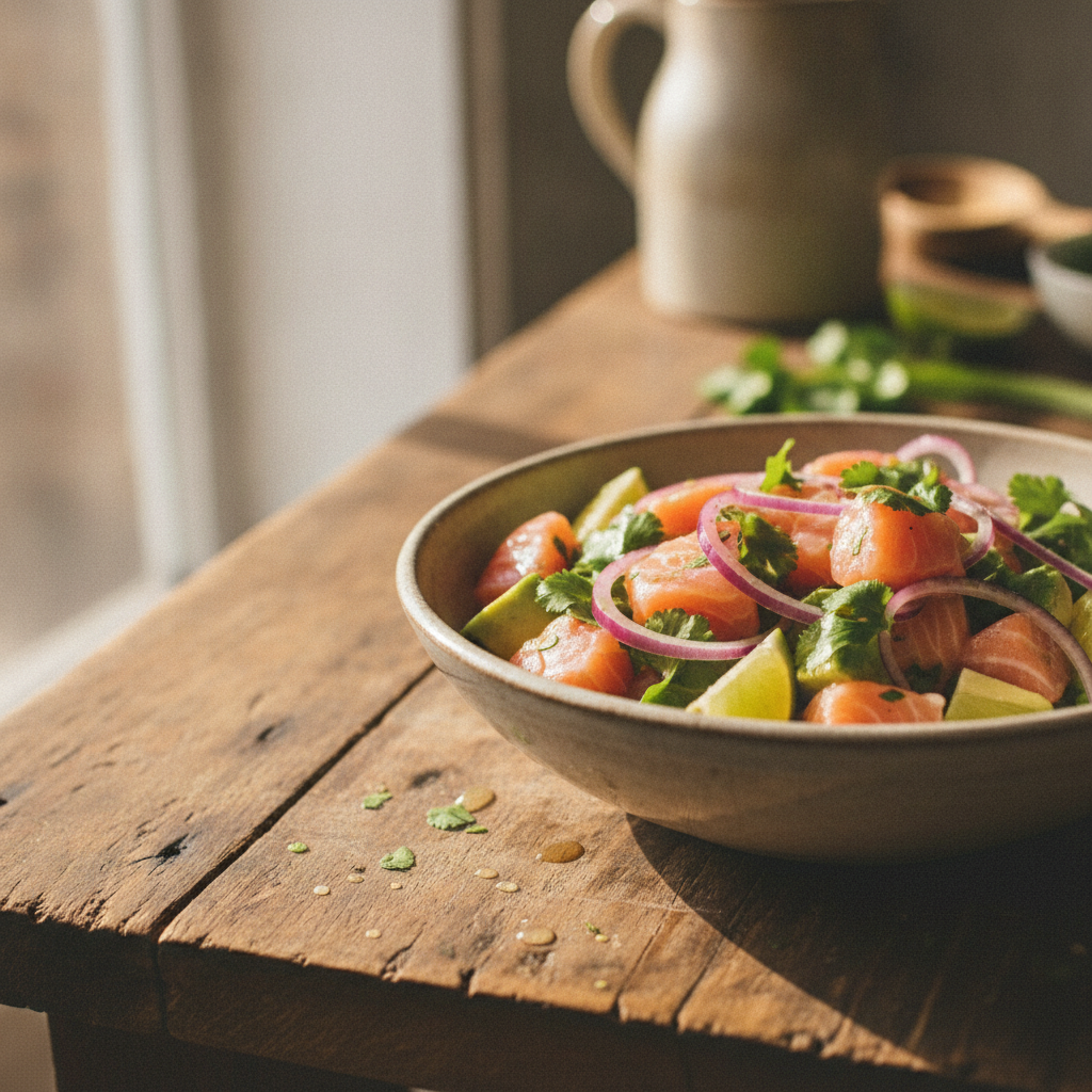Täiuslik lõhe-ceviche: nipid ja retsept värskeks roaks